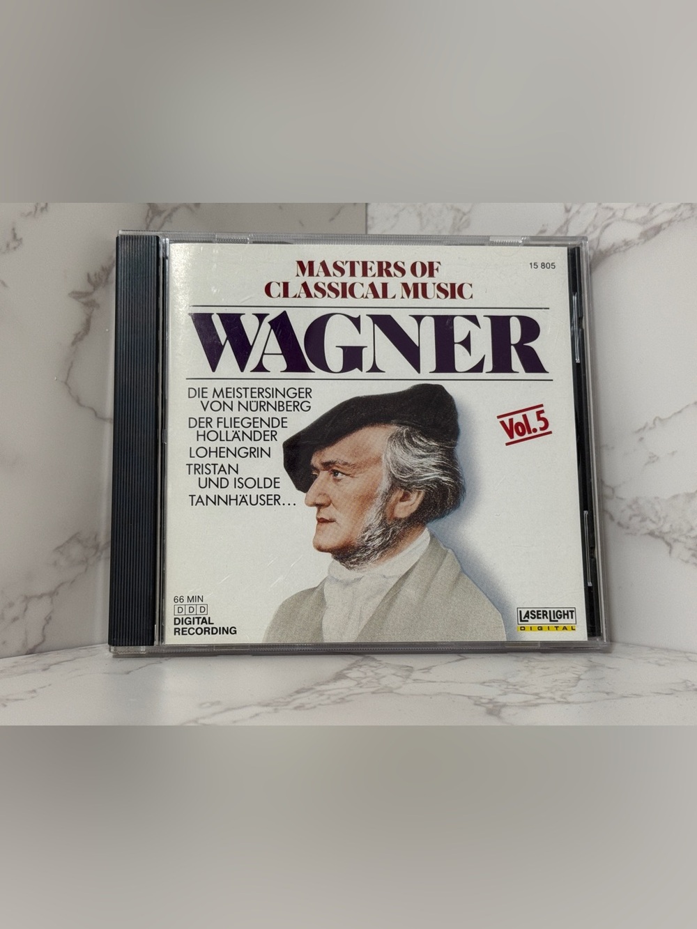 Wagner Masters of Classical Music CD - Cream & Black Cover